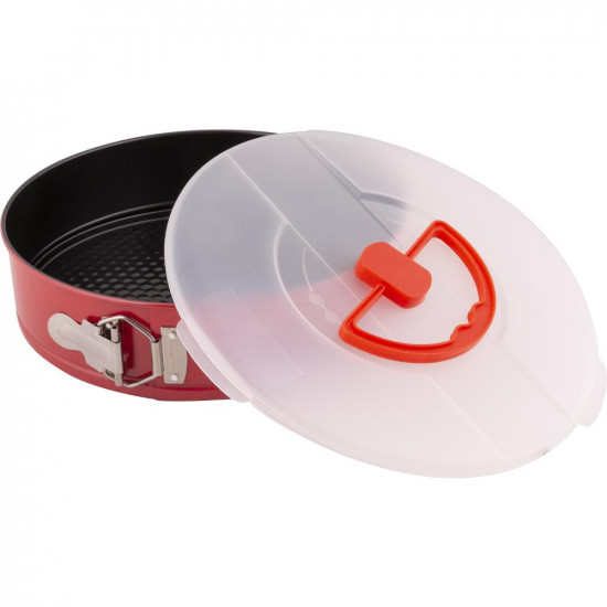 Φόρμα Ζαχαροπλαστικής Lamart LT3104με Αποσπώμενη Βάση και Καπάκι Αντικολλητική 26×6,5cm 43263