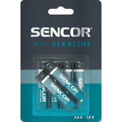 Μπαταρία Αλκαλική Sencor SBA LR03 size AAA 4+2τμχ 41710