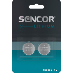 Buttoncell Lithium Sencor SBA CR2025 Τεμ. 2 41728