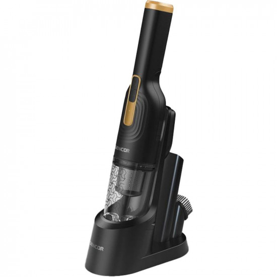 Επαναφορτιζόμενο Σκουπάκι Χειρός Υψηλής Απόδοσης HEPA 2200 mAh Sencor SVC 308BK Μαύρo 42799