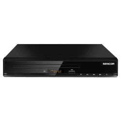DVD Player SENCOR SDV 2513H Dolby Digital 2.0 με USB, HDMI, SCART, AV και LED Οθόνη Ενδείξεων Μαύρο 46312