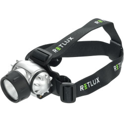 Φακός Κεφαλής Retlux RPL 501 150 Lumens IP 20 Απόσταση Δέσμης: 10m 44383