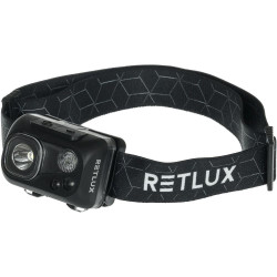 Επαναφορτιζόμενος Φακός Κεφαλής Retlux RPL 57 200 Lumens IP 67 Απόσταση Δέσμης: 200m 1200mAh 44385