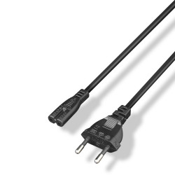 Καλώδιο Τροφοδοσίας Universal Yenkee YPC 570 2pin IEC 320 C7 1.5m 49778