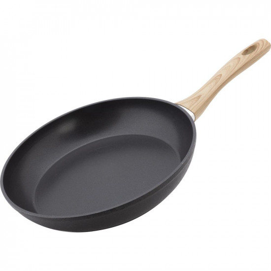 Τηγάνι NATUR Αντικολλητικό Αλουμινίο 28cm Lamart LT1244 Μαύρο 43340