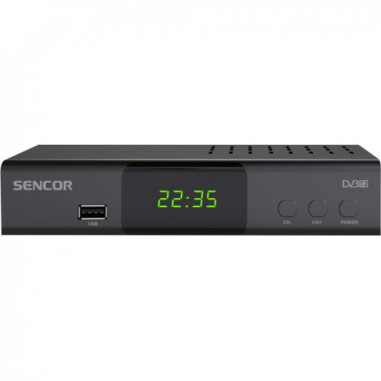 Δέκτης DVB-T2 Sencor SDB 5007T με Υποστήριξη HEVC/H.265, HDMI και USB 41817