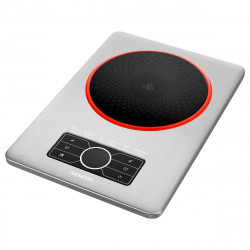 Φορητή Κεραμική Εστία Sencor SCP 5010SS Μονή 1500W 19cm με Λειτουργίες Stir-Fry Deep-Fry Fry Simmer Boil Keep Warm Ασημί 45592