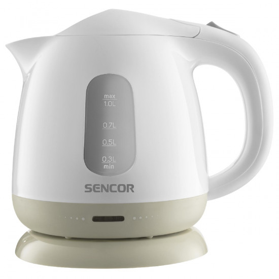 Βραστήρας Sencor SWK 1103LM 1 lt 100W με Αφαιρούμενο και Πλενόμενο Φίλτρο Ρύπων και Αλάτων Κίτρινο 45603