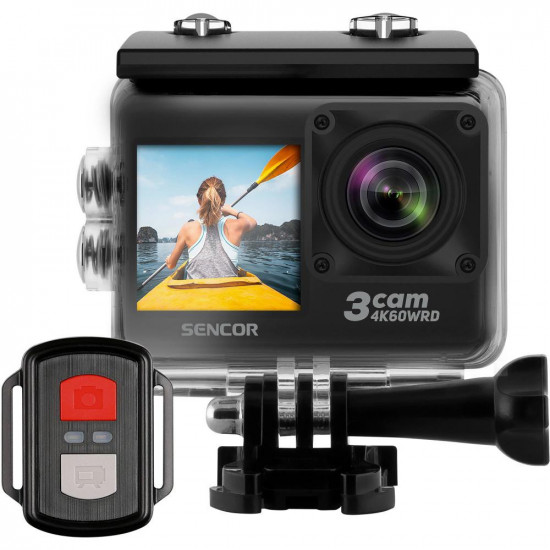 Action Camera Sencor 3CAM 4K60WRD 5k 30Fps 750 mAh 2