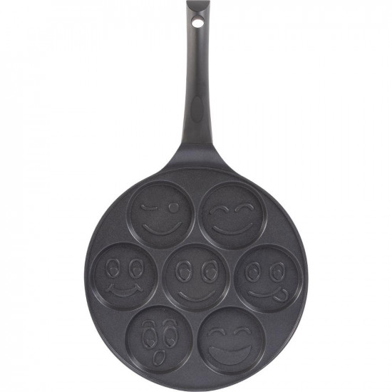 Τηγάνι Αυγών EYE Lamart LT1294 7 Θέσεων Αντικολλητικό Αλουμινίο Με Σχέδια 27cm 45721