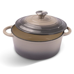 Κατσαρόλα Εμαγιέ 22x9.5cm 2.7lt Lamart IRON LT1301 47967