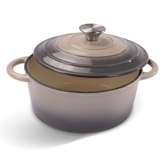 Κατσαρόλα Εμαγιέ 22x9.5cm 2.7lt Lamart IRON LT1301 47967