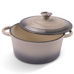 Κατσαρόλα Εμαγιέ 24x11.8cm 4.8lt Lamart IRON LT1302 47968