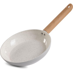 Τηγάνι Κεραμικό Αντικολλητικό 20cm CERAMIC Lamart LT1314 Λευκό 51025