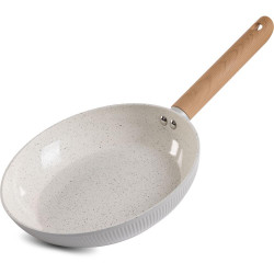 Τηγάνι Κεραμικό Αντικολλητικό 24cm CERAMIC Lamart LT1315 Λευκό 51026