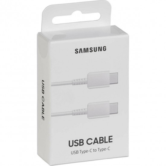Καλώδιο σύνδεσης Samsung EP-DA705BWEGWW USB-C σε USB-C Λευκό Original 1m Retail 34467