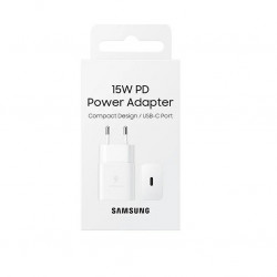 Φορτιστής Ταξιδίου Samsung Fast Charging EP-T1510NWEGEU 15W Λευκός 38741