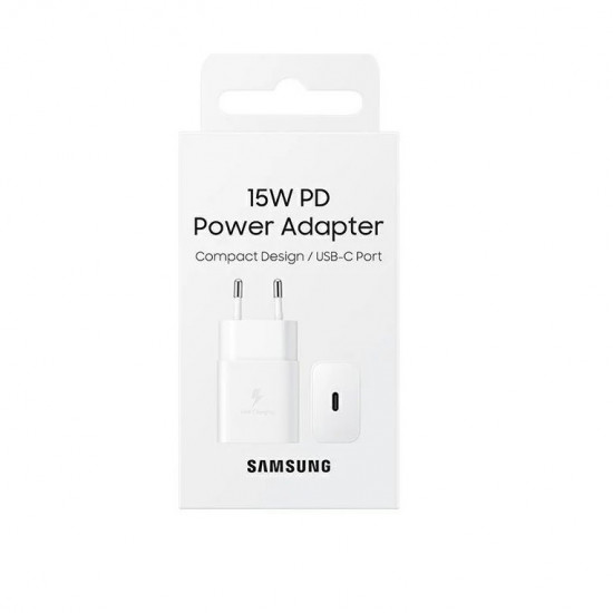 Φορτιστής Ταξιδίου Samsung Fast Charging EP-T1510NWEGEU 15W Λευκός 38741