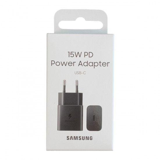 Φορτιστής Ταξιδίου Samsung Fast Charging EP-T1510NBEGEU 15W Μαύρο 37680