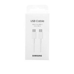 Καλώδιο σύνδεσης Samsung EP-DX310JWEGEU USB-C σε USB-C Λευκό Original 3A 1.8m 37204