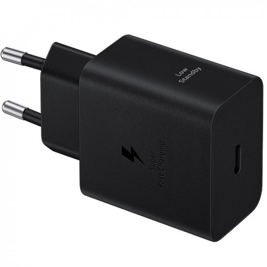 Φορτιστής Ταξιδίου Samsung Fast Charging EPT4511NBE 45W USB-C Μαύρος 46838