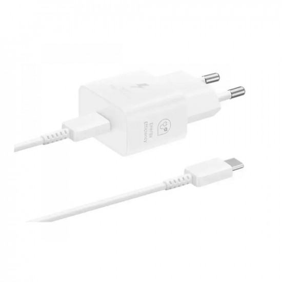 Φορτιστής Ταξιδίου Samsung Super Fast Charging T4511XWEGEU 45W USB-C και Καλώδιο USB-C σε USB-C Μαύρο 1.8m 50964