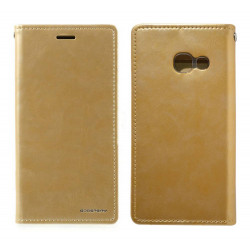 Θήκη Book Goospery Blue Moon Flip για Samsung SM-A320F Galaxy A3 (2017) Χρυσαφί by Mercury 19675