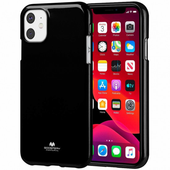 Θήκη Jelly Goospery για Apple iPhone 11 Pro Max Μαύρο 38369