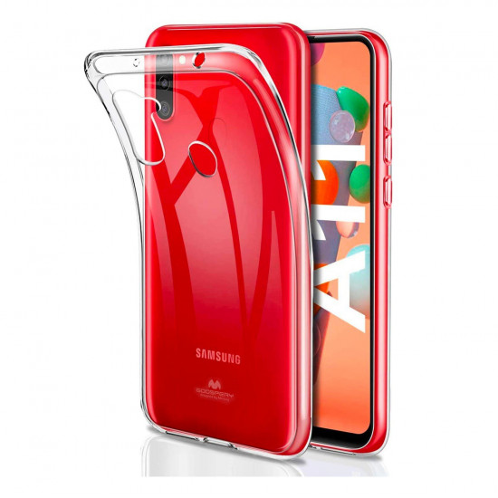 Θήκη Jelly Goospery για Samsung A11 A115F M11 M115F Διάφανο 33238