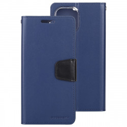 Θήκη Book Goospery Sonata Diary Case για Apple iPhone 12 Pro Max Μπλέ-Μαύρο 34776