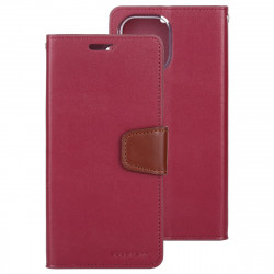 Θήκη Book Goospery Sonata Diary Case για Apple iPhone 12 Pro Max Μπορντώ 34774