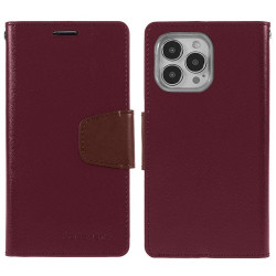 Θήκη Book Goospery Sonata Diary Case για Apple iPhone 13 Pro Μπορντώ 34763