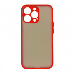 Θήκη Goospery Camera Protect Peach Garden Bumper για Apple iPhone 13 Pro Κόκκινο 35802