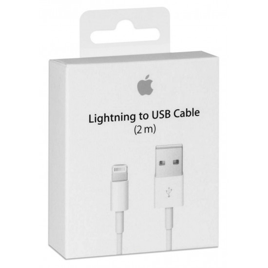 Καλώδιο σύνδεσης Apple για iPhone 5/5S/5C/6 Lightning MD819ZM Γνήσιο 2m 18823