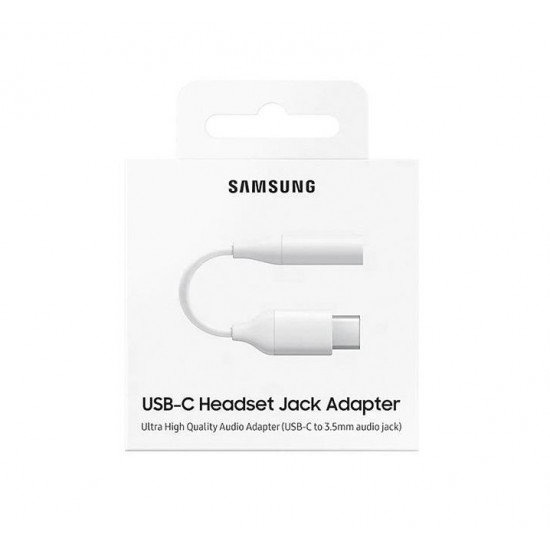 Αντάπτορας Samsung USB-C σε 3.5mm Θηλυκό EE-UC10JUWEGUS Λευκό 39559