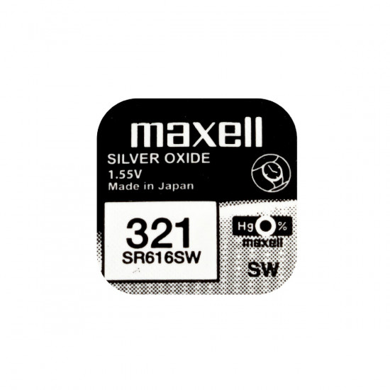 Buttoncell Maxell 321 SR616SW Τεμ. 1 35183