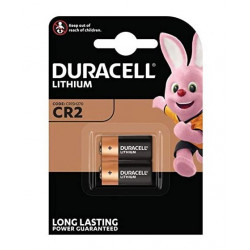 Μπαταρία Lithium Duracell CR2 3V Τεμ. 2 28037