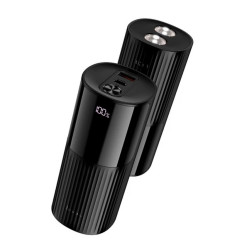 Power Bank Hoco J150 Stream 20000mAh 1xUSB-A 22.5W 1xUSB-C PD20W Digital LED Ένδειξη Μπαταρίας και Φακό Μαύρο 51104