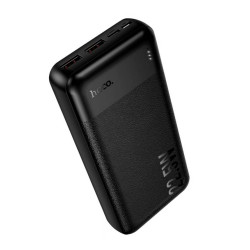 Power Bank Hoco J159A Essence 20000mAh 2xUSB-A 22.5W 1xUSB-C PD20W 1xMicroUSB 18W Digital LED Ένδειξη Μπαταρίας Μαύρο 51105