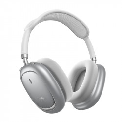 Wireless Hands Free Hoco W68 Calma HiFi Audio ANC v6.0 400mAh 45 Ώρες Ομιλίας AUX USB-C Ασημί 51182