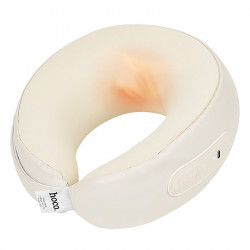 Μαξιλάρι Λαιμού Μασάζ Hoco HP53 360° 1200mAh Memory Foam με Λειτουργία Θέρμανσης εως 40°C 51368