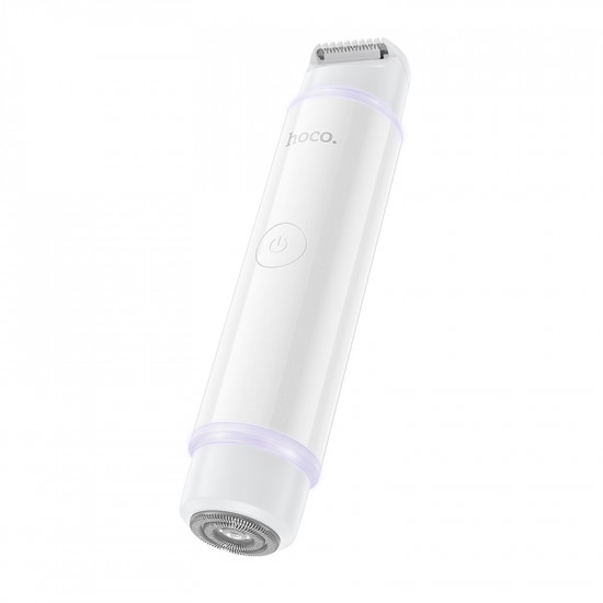 Hoco HP81 Ladies Shaver 2 σε 1 6000rpm 400mAh IPX6 Κατάλληλο για Χρήση σε όλο το Σώμα Λευκό 51365