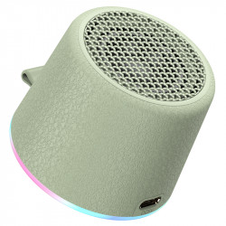 Φορητό Ηχείο Wireless Hoco HC49 Shine Mini Μαγνητικό TWS Hi-Fi Audio v6.0 700mAh 8W εως 4 Ώρες Αναπαραγωγής και Πολύχρωμο Φωτισμό Πράσινο 51386
