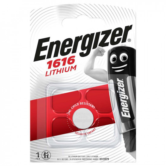 Buttoncell Energizer Lithium CR1616 3V Τεμ. 1 19382