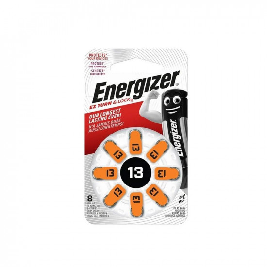 Μπαταρίες Ακουστικών Βαρηκοΐας Energizer 13 1.5V Τεμ. 8 51243