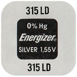 Buttoncell Energizer 315LD SR716SW 1.55V Τεμ. 1 29775