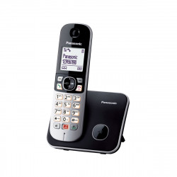 Ασύρματο Ψηφιακό Τηλέφωνο Panasonic KX-TG6851GRB Μαύρο με Δυνατότητα Λειτουργίας σε Διακοπή Ρεύματος, Μεγάλη Οθόνη και Ανοιχτή Ακρόαση 32636