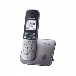 Ασύρματο Ψηφιακό Τηλέφωνο Panasonic KX-TG6851GRM Γκρί με Δυνατότητα Λειτουργίας σε Διακοπή Ρεύματος, Μεγάλη Οθόνη και Ανοιχτή Ακρόαση 32637