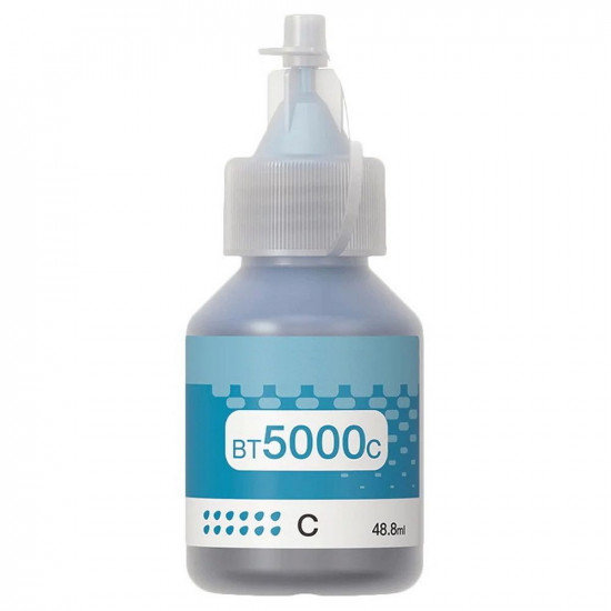 Μελάνι Brother Συμβατό BT5000C 45ml Σελίδες:5000 CYAN για T220 T310 T4000DW T420W T4500DW T510W T520DW T710W T720DW 46105