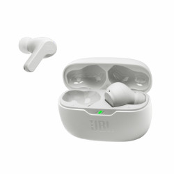 Wireless Hands Free JBL Wave Beam Buds με TalkThru έως 32 Ώρες Λειτουργίας IP54 και Θήκη Φόρτισης Λευκά 51203
